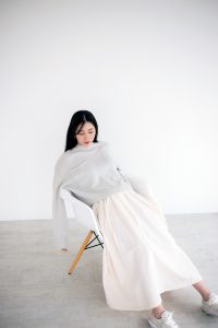 2022 A/W 262425 カシミヤ ポケット付プルオーバー – ＋2【プラス